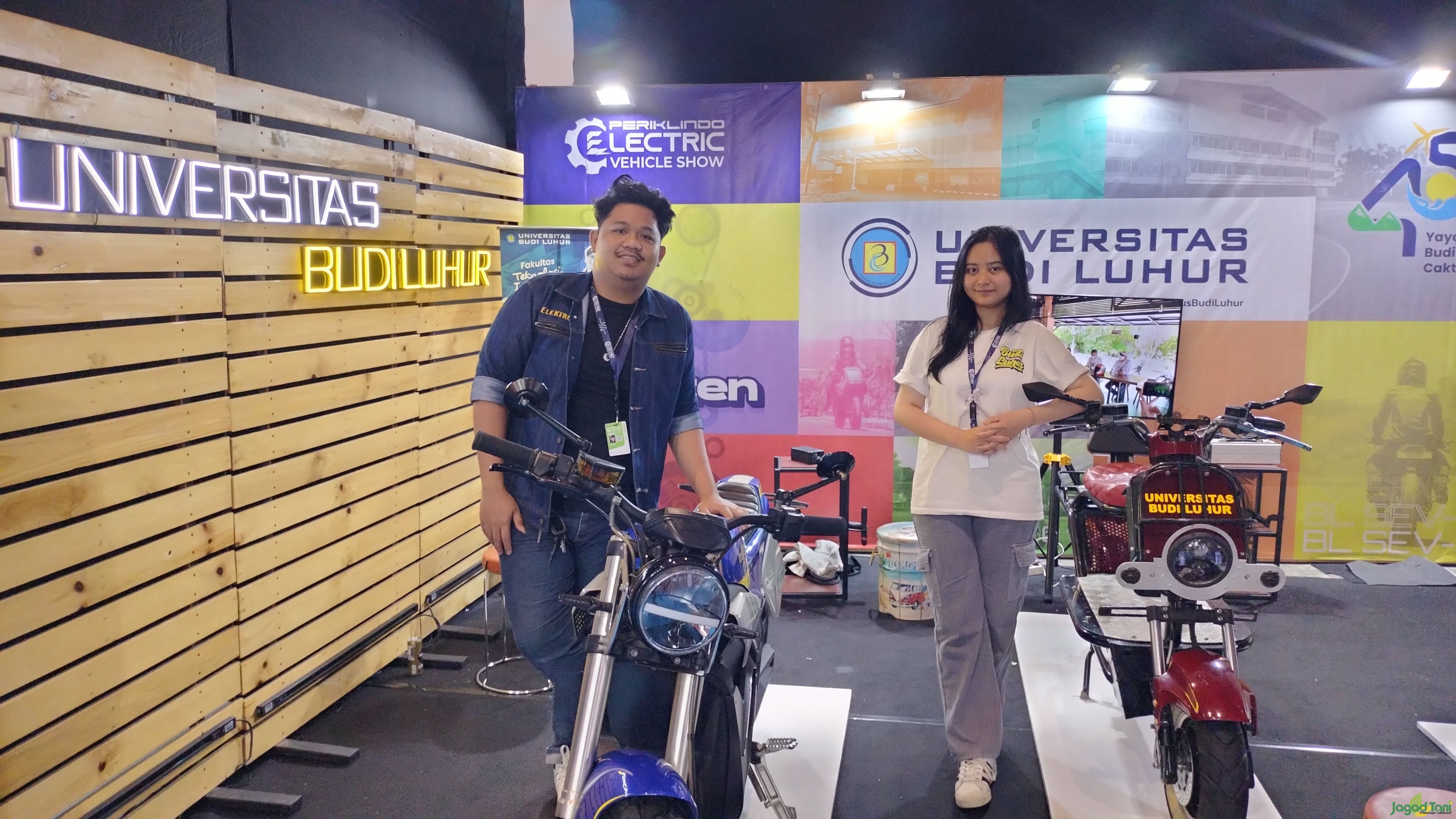 Universitas Budi Luhur hadirkan tiga sepeda motor listrik buatannya